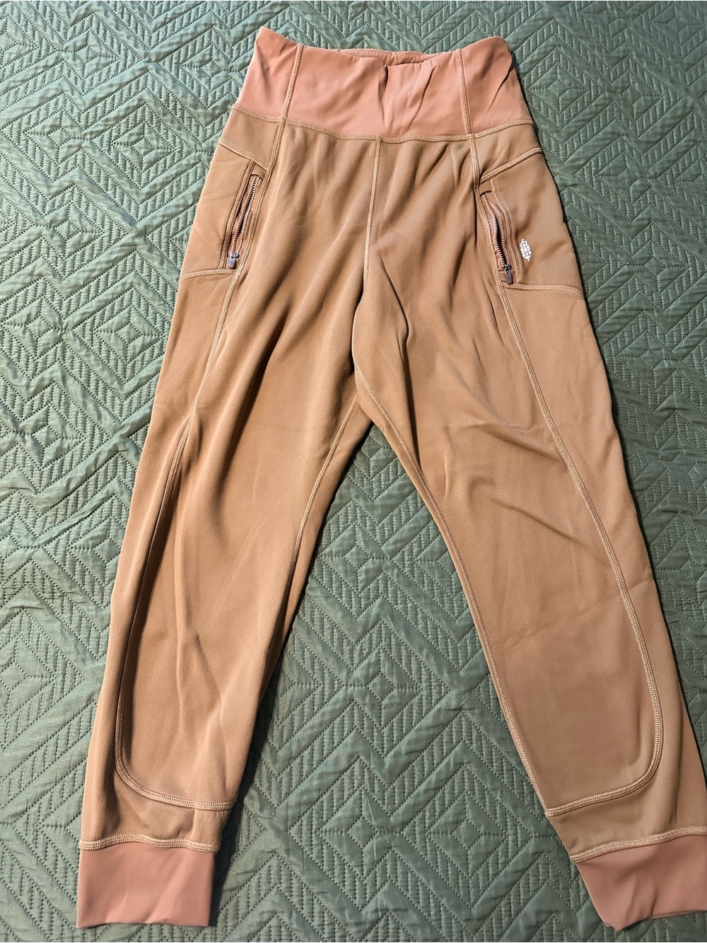 Free People women’s Tan Jogger Pants
